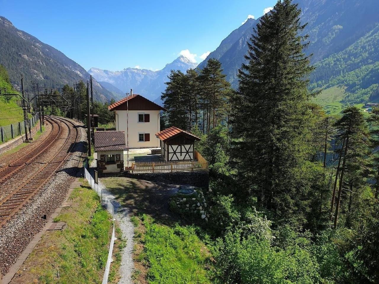 瓦森Bahnwaerterhaus Eggwald别墅 外观 照片